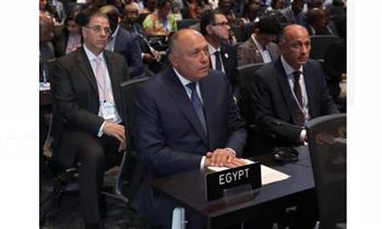   انتخاب سامح شكري رئيسا لمؤتمر COP27 في جلسته الافتتاحية 