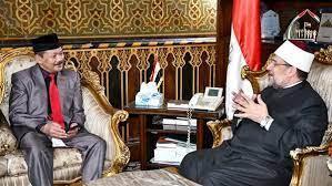 وزير الأوقاف يستقبل رئيس هيئة الزكاة الوطنية بإندونيسيا لبحث التعاون المشترك