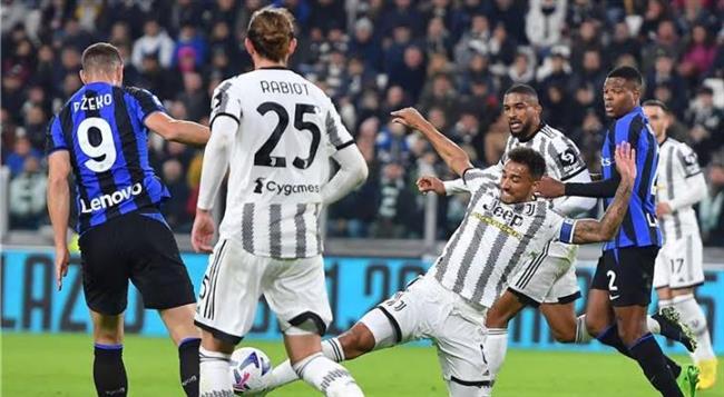يوفنتوس يفوز على إنتر ميلان بهدفين نظيفين في الدوري الايطالي