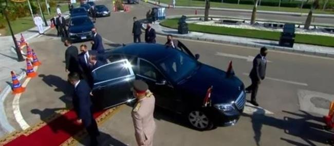 الرئيس السيسى يصل مقر انعقاد مؤتمر المناخ COP27