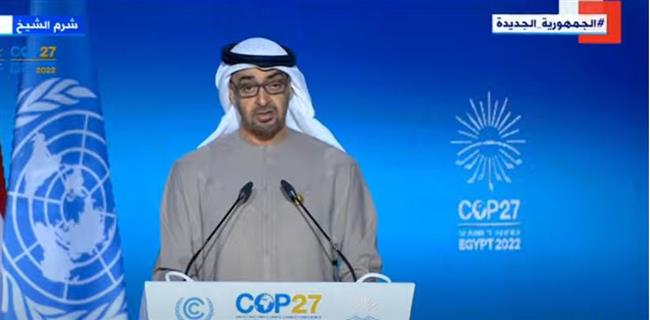 محمد بن زايد لـ السيسي من كوب 27: نحن معك ونريد وقف الحرب الروسية الأوكرانية