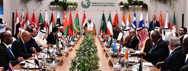 نص كلمة الرئيس السيسي في قمة مبادرة الشرق الأوسط الأخضر