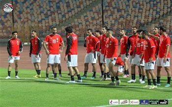   منتخب مصر يخوض مرانه الأول باستاد القاهرة استعدادًا لمواجهة بلجيكا وديًا
