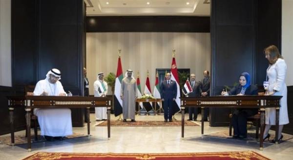 مصر والإمارات توقعان اتفاقية لإنشاء أحد أكبر مشاريع طاقة الرياح بقدرة 10 جيجاوات