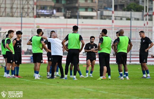 مران الزمالك.. فقرة تأهيلية خاصة لرفع الحمل البدني للاعبين