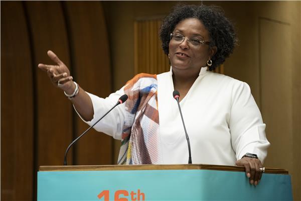رئيسة وزراء بربادوس: كلمتي في الجلسة الافتتاحية ليست قاسية بل واقعية.. والجميع ضحايا لتغير المناخ