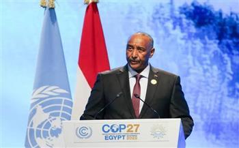 رئيس مجلس السيادة بالسودان: تغير المناخ أصبح من أكبر الظواهر البيئية التي تؤرق العالم