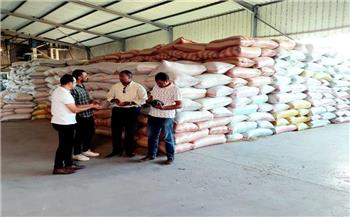   تموين البحيرة: ضبط 20 طن أرز شعير قبل بيعها في السوق السوداء 