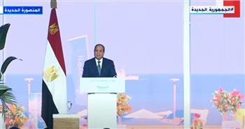الرئيس السيسي: العالم يواجه أزمات متلاحقة على الصعيد الاقتصادي