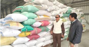 انتظام أعمال توريد محصول الأرز بالبحيرة
