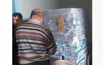   تموين الغربية: ضبط 13200 عبوة عصير منتهية الصلاحية 