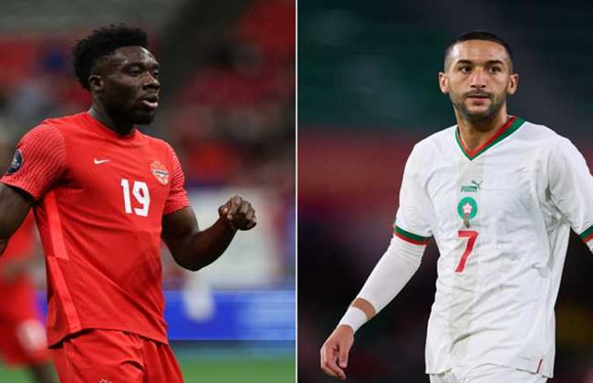 التشكيل الرسمي لـ مباراة المغرب وكندا في كأس العالم