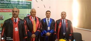 العلاقات الإثيوبية الإسرائيلية وانعكاساتها على الوضع القانوني لنهر النيل.. دكتوراه بجامعة أسوان