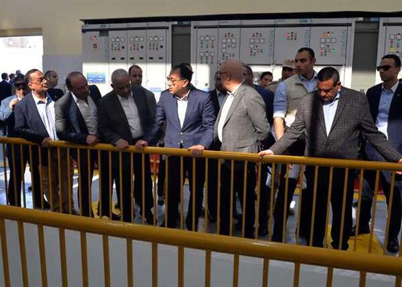رئيس الوزراء يشهد افتتاح أعمال تطوير ورفع كفاءة محطة رفع الصرف الصحي بمنطقة الزراير بالسويس