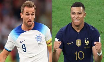 كأس العالم 2022.. التشكيل المتوقع لمباراة إنجلترا وفرنسا