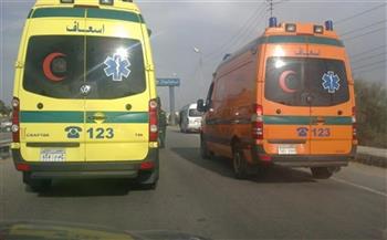   إصابة 6 أشخاص فى حادث سير على طريق القاهرة - أسوان الزراعى ببنى سويف