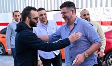 فيتوريا يزور الزمالك ويجتمع بأمير مرتضى