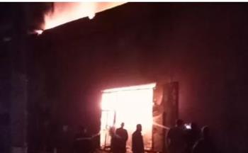   حريق هائل داخل ستوديو تصوير بشبرامنت