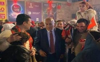   رئيس اتحاد الكرة الفلسطيني: هنيئا للمغرب والعرب