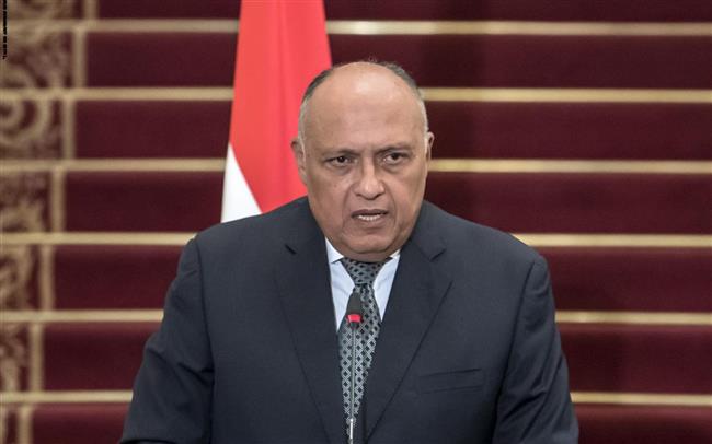 وزير الخارجية يعقد مباحثات مع نظيره المقدوني