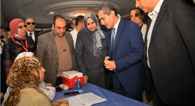 محافظ الغربية يشهد انطلاق التطعيم ضد شلل الأطفال 