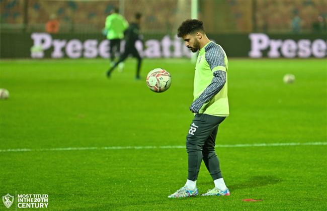 تدريبات بدنية لبدلاء الزمالك أمام بيراميدز على استاد القاهرة