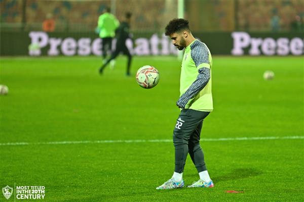 تدريبات بدنية لبدلاء الزمالك أمام بيراميدز على استاد القاهرة