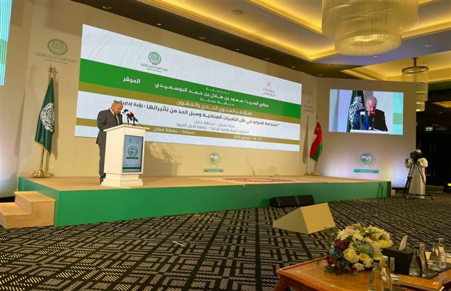 أبو الغيط يشارك في مؤتمر «استدامة الموارد في ظل التغيرات المناخية» في مسقط