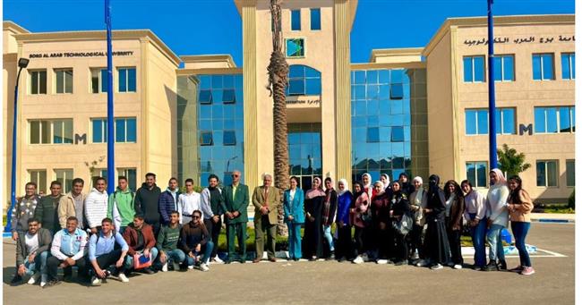عبد الرحمن إبراهيم رئيسا لإتحاد طلاب جامعة برج العرب التكنولوجية