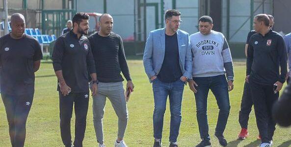 جهاز المنتخب يواصل جولاته ويزور قطاع الناشئين بالنادي الأهلي