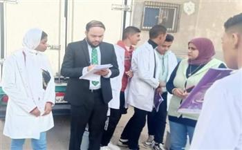 وكيل صحة الإسماعيلية يتابع الحملة القومية للتطعيم ضد شلل الأطفال فى يومها الثانى 