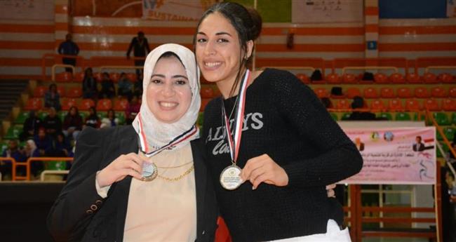 "طالبات طنطا" يحصدن  مراكز متقدمة فى أولمبياد الفتاة الجامعية بشرم الشيخ 