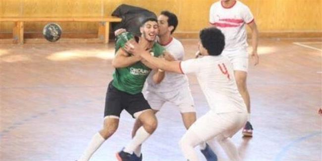 مرتبط يد الزمالك 2002 يهزم الشباب الوطني بتلا ويتأهل لربع نهائي كأس مصر