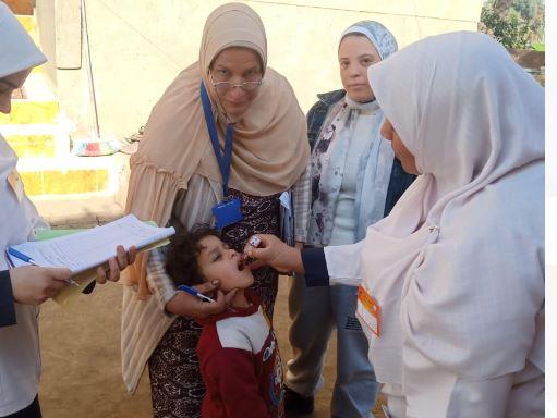 صحة البحيرة: تطعيم 95 ألف طفل ضد مرض شلل الأطفال