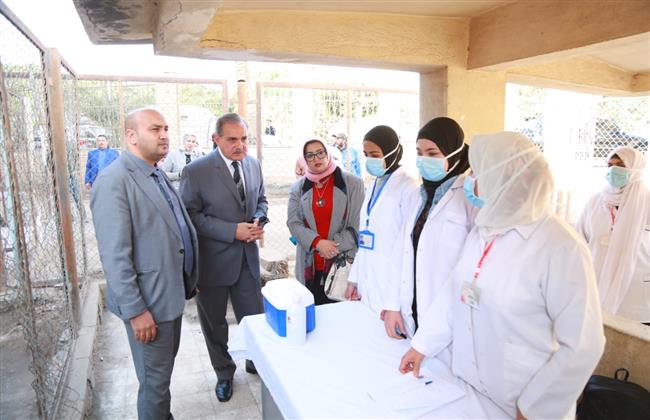 متابعة حملات تطعيم شلل الأطفال بـ «كفر الشيخ»
