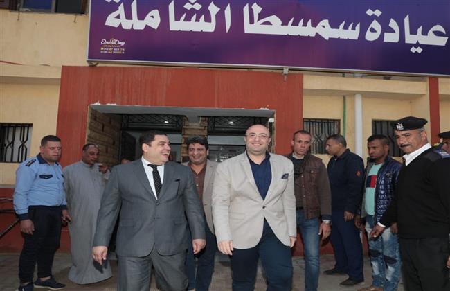محافظ بني سويف يفتتح مبنى التأمين الصحي بـ «سمسطا» 