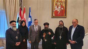   قنصل مصر العام في مونتريال يلتقي مع نيافة الأنبا بولس أسقف إيبارشية الكنيسة القبطية الأرثوذكسية
