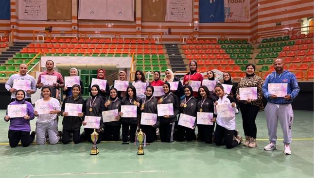 مشاركة متميزة لطالبات جامعة المنصورة في أولمبياد الفتاة الجامعية بشرم الشيخ 