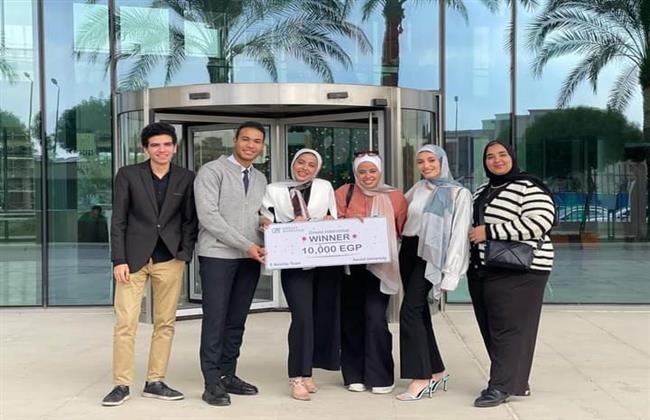 فوز فريق جامعة أسيوط بالمركز الأول فى مسابقة هاكثون «الاستدامة و التغير المناخي»