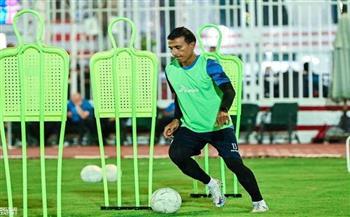 مران الزمالك.. عبد الشافي يشارك في جزء من التدريبات
