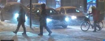 شاهد..عاصفة ثلجية في فنلندا وفيضان يغمر شوارع لشبونة