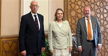   نائب وزير الخارجية يبحث عملية السلام فى الشرق الأوسط مع وفد فنلندا