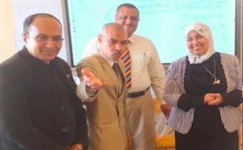 «عبد الوهاب» تتابع سير التدريبات الوزارية لموجهى ومعلمى المرحلة الثانوية بقنا 