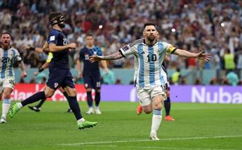   الأرجنتين تهزم كرواتيا بالثلاثة وتصل إلى نهائى كأس العالم 2022