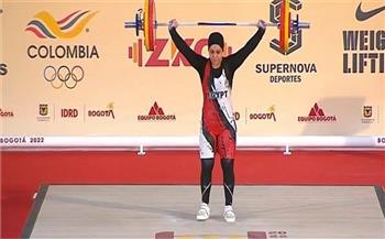   سارة سمير تحقق ذهبية بطولة العالم لرفع الأثقال بكولومبيا 