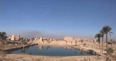لا تجف منذ إنشائها.. سر مياه البحيرة المقدسة بمعابد الكرنك