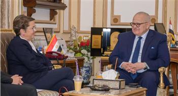   رئيس جامعة القاهرة يستقبل ممثلة مكتب الأمم المتحدة بالشرق الأوسط وشمال أفريقيا 