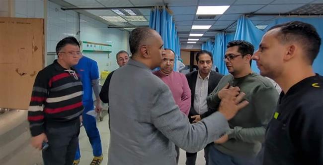 وكيل صحة الغربية يتفقد مستشفي المحلة العام ويشيد بفريق العمل