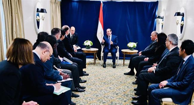 الرئيس السيسي يؤكد على أهمية التشاور المستمر مع البنك الدولي