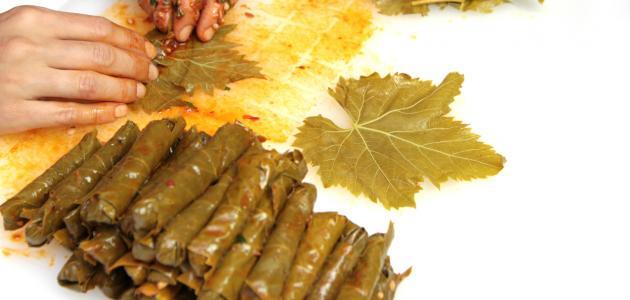 طرق مختلفة لتخزين ورق العنب
